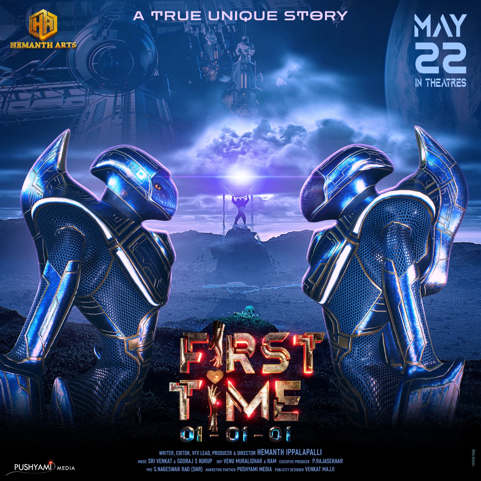 First Time official alien key art