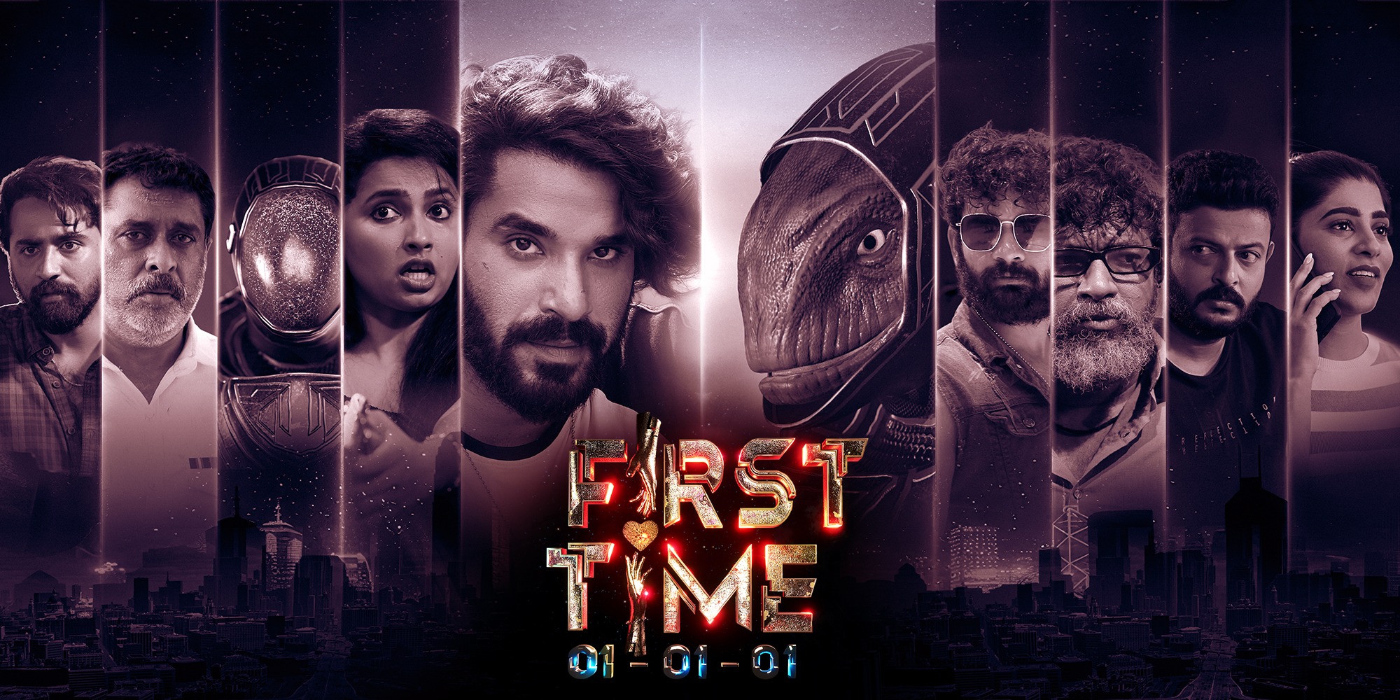 First Time official cast banner