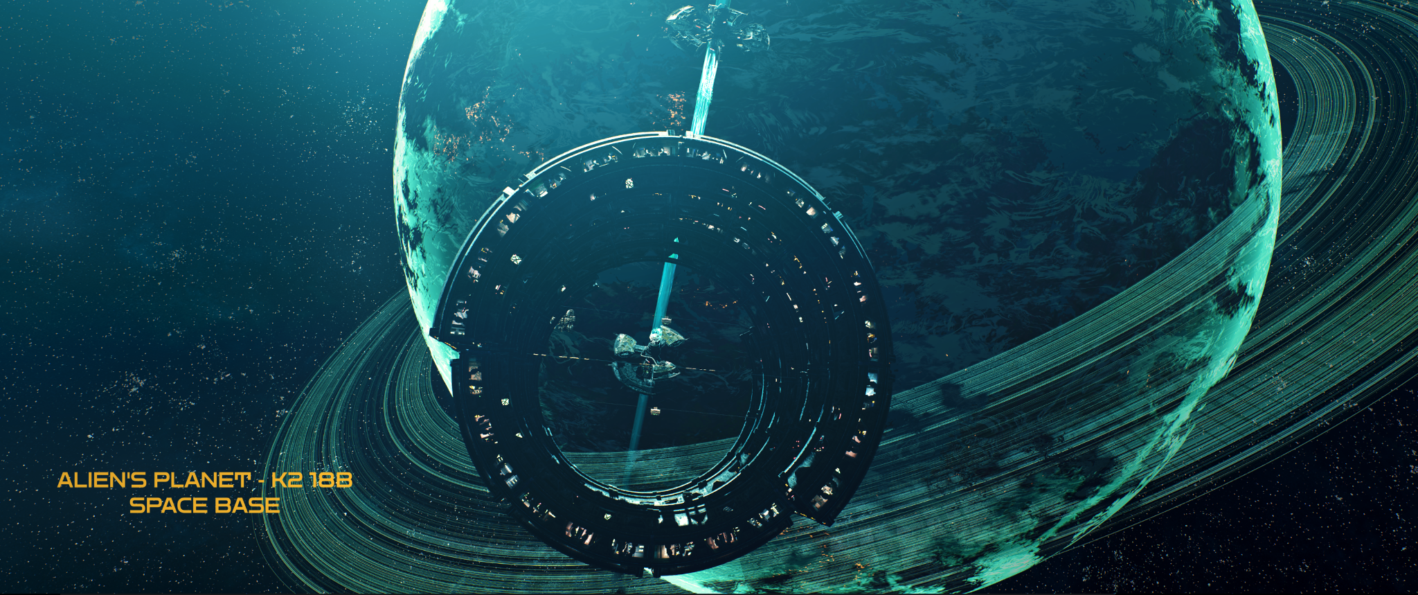 Alien Planet Space Base