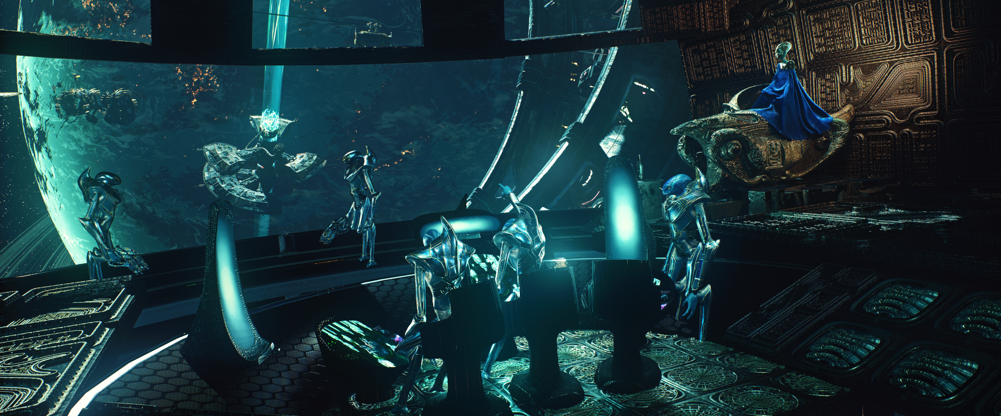 Alien Council Chamber